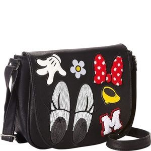 Loungefly Minnie Patches Crossbody